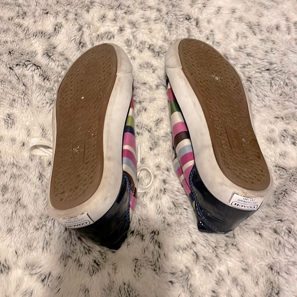 Coach Barrett Striped shoes, size 6, very comfortable! - Picture 6 of 7